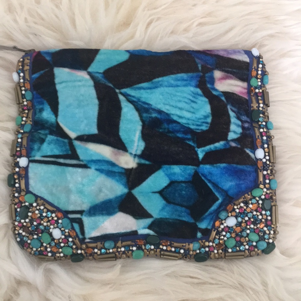 Anthropologie beaded pouch from Rana Gill